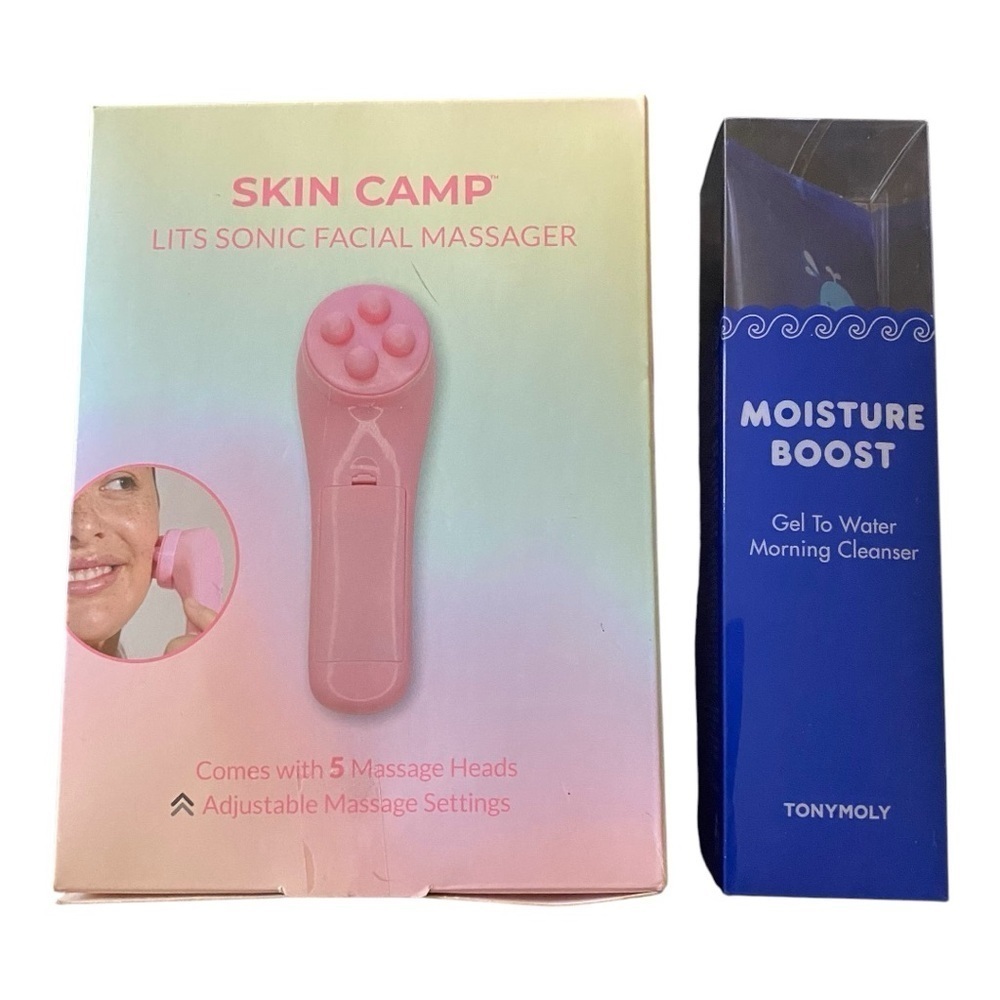 #141-NWT-SKIN CARE BUNDLE-SKIN CAMP & TONYMOLY